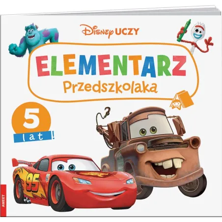 Disney uczy mix. Elementarz przedszkolaka 5 lat UEP9306