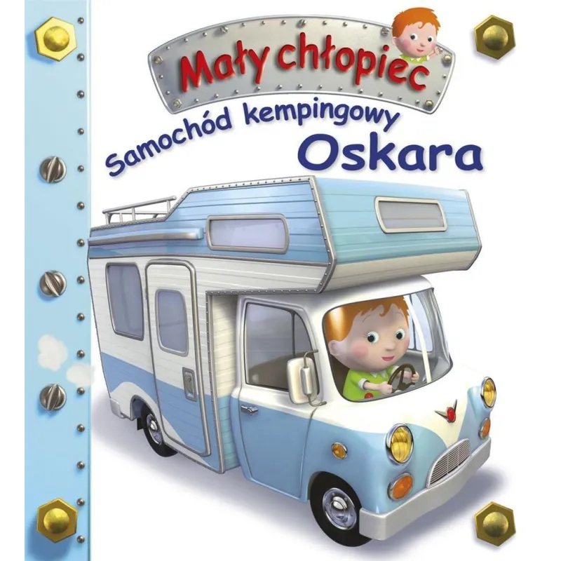SAMOCHÓD KEMPINGOWY OSKARA. MAŁY CHŁOPIEC