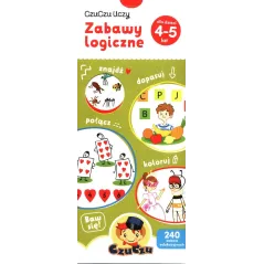 CZUCZU UCZY ZABAWY LOGICZNE DLA DZIECI 4-5 LAT