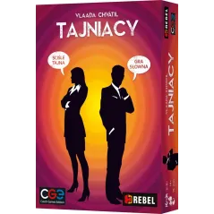 TAJNIACY GRA TOWARZYSKA 10+ - Rebel
