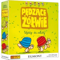 PĘDZĄCE ŻÓŁWIE GRA PLANSZOWA 5+ - Egmont