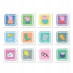 Puzzle Świnka Peppa + Memo 102 Elementy Trefl 3+
