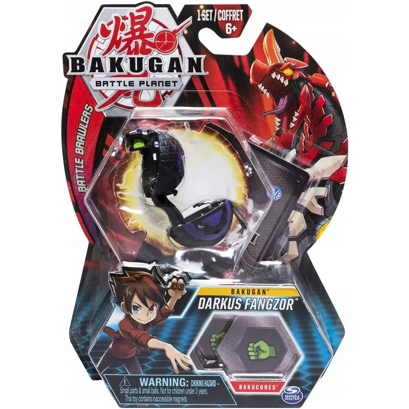BAKUGAN BATTLE PLANET FIGURKA DARKUS FANGZOR 6+ - Spin Master