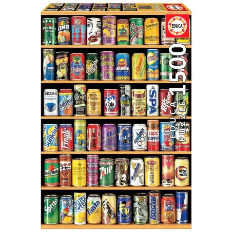 PUZZLE ZESTAW NAPOJÓW CHŁODZĄCYCH 1500 ELEMENTÓW EDUCA 12+