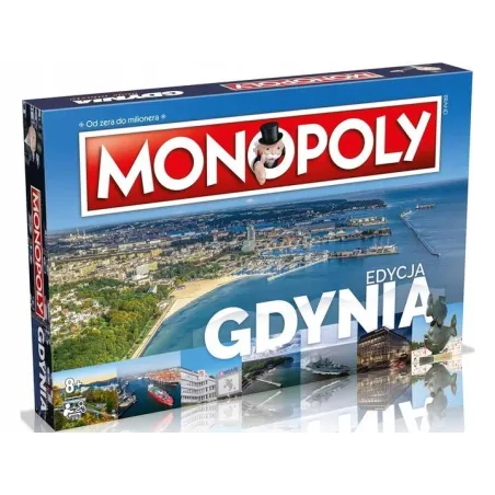 MONOPOLY GDYNIA GRA PLANSZOWA HASBRO 8+