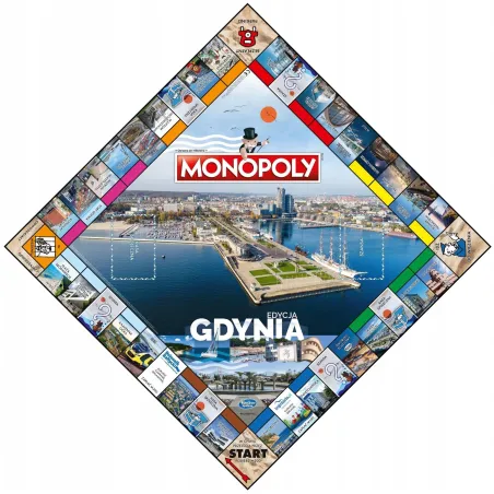 Monopoly Gdynia Gra Planszowa Hasbro 8+