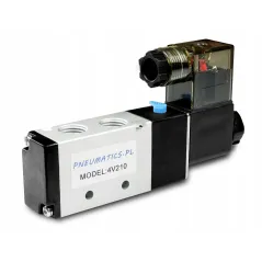 ELEKTROZAWÓR PNEUMATYCZNY DO SIŁOWNIKÓW 5/2 4V210 1/4 230V 12V 24V