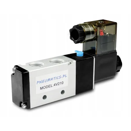 ELEKTROZAWÓR PNEUMATYCZNY DO SIŁOWNIKÓW 5/2 4V210 1/4 230V 12V 24V