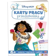 DISNEY UCZY. KARTY PRACY PRZEDSZKOLAKA 6+