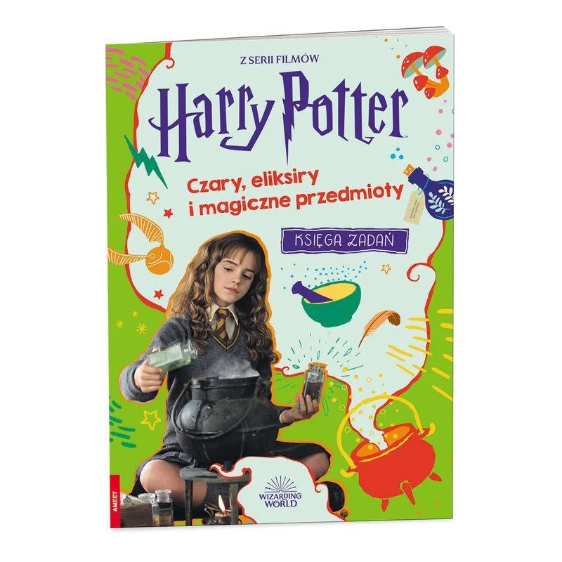 HARRY POTTER. CZARY, ELIKSIRY I MAGICZNE PRZEDMIOTY. KSIĘGA ZADAŃ