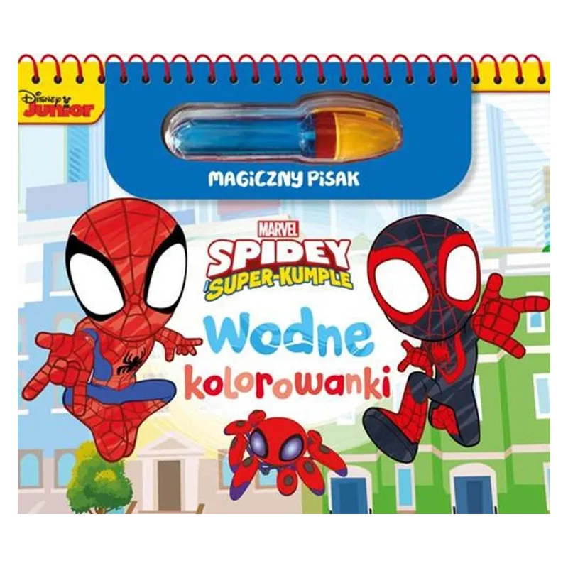 MARVEL SPIDEY I SUPER-KUMPLE. WODNE KOLOROWANKI Z MAGICZNYM PISAKIEM