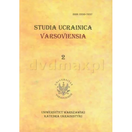 STUDIA UCRAINICA VARSOVIENSIA 2 - Wydawnictwa Uniwersytetu Warszawskiego