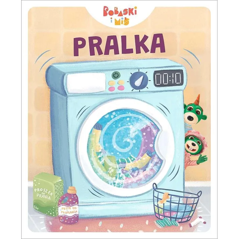 PRALKA. BOBASKI I MIŚ Martyna Jelonek - Trefl Books