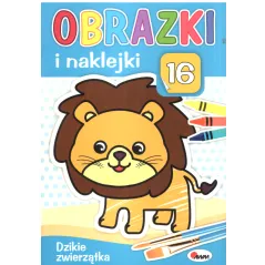 DZIKIE ZWIERZĄTKA. OBRAZKI I NAKLEJKI - AWM