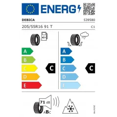 OPONA ZIMOWA DEBICA FRIGO 2 205/55R16 91T M+S 3PMSF