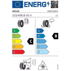 Opona Zimowa Aplus A702 215/45R18 93V Xl M+S