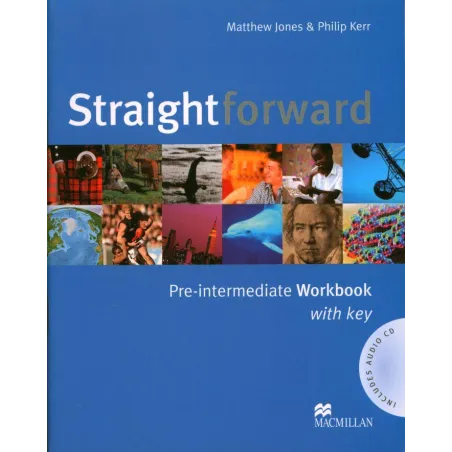 STRAIGHTFORWARD PRE-INT ĆWICZENIA Z CD + KLUCZ Philip Kerr, Ceri Jones - Macmillan