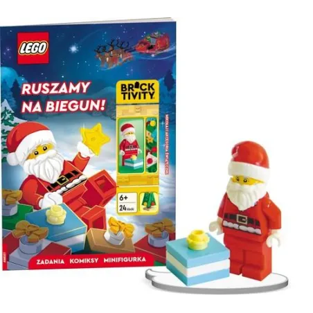 Lego Books Ruszamy Na Biegun! + Figurka 6+ Lego Books Ruszamy Na Biegun! + Figurka 6+