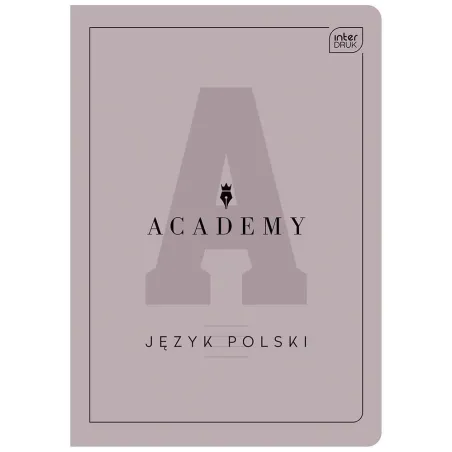 ZESZYT DO JĘZYKA POLSKIEGO Z MARGINESEM 60 KARTEK A5
