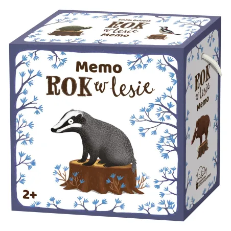 ROK W LESIE MEMO GRA PAMIĘCIOWA NASZA KSIĘGARNIA 2+