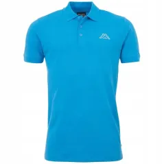 KOSZULKA MĘSKA NIEBIESKA POLO ROZMIAR M KAPPA