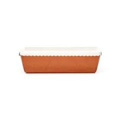 Forma Do Pieczenia Optima 180 X 80 X 55 Mm Brązowa Prostokątna Tekturowa