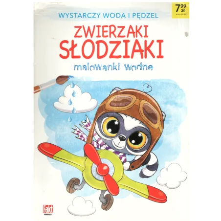 Zwierzaki Słodziaki Malowanki Wodne 3+ Zwierzaki Słodziaki Malowanki Wodne 3+
