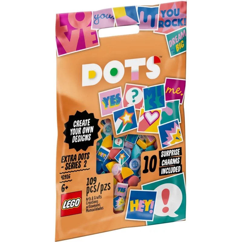 DODATKI LEGO DOTS SERIA 2  KREATYWNE KLOCKI 41916