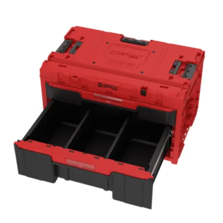 Skrzynka Narzędziowa Qbrick One Drawer 2 Plus 2.0 Custom Red Ultra Hd Z Szufladami