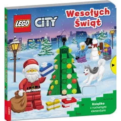 Lego city Wesołych świąt Książka z ruchomymi elementami PPS6003