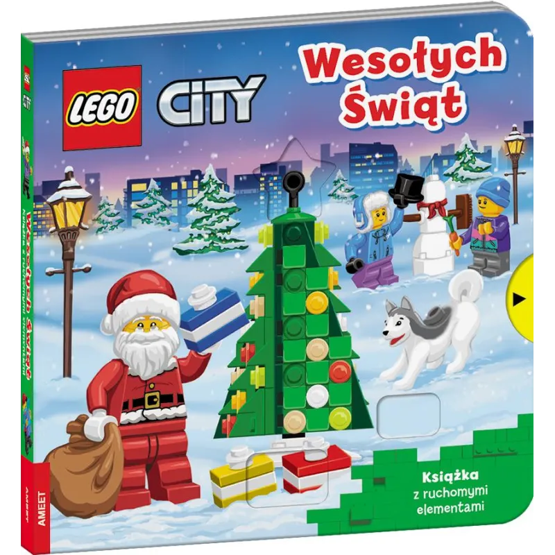 Lego city Wesołych świąt Książka z ruchomymi elementami PPS6003