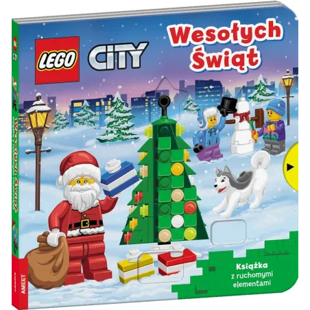 Lego city Wesołych świąt Książka z ruchomymi elementami PPS6003