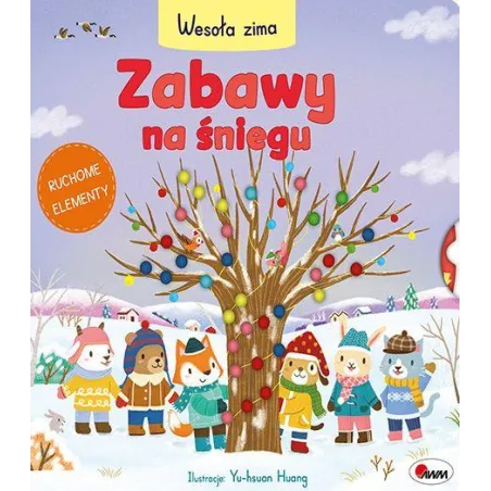 Zabawy Na Śniegu. Wesoła Zima Zabawy Na Śniegu. Wesoła Zima
