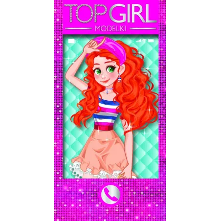 Top Girl Modelki Książeczka Telefon Top Girl Modelki Książeczka Telefon