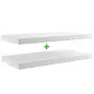 Materac Piankowy 190X80X7 Cm Lekki I Komfortowy Do Łóżka