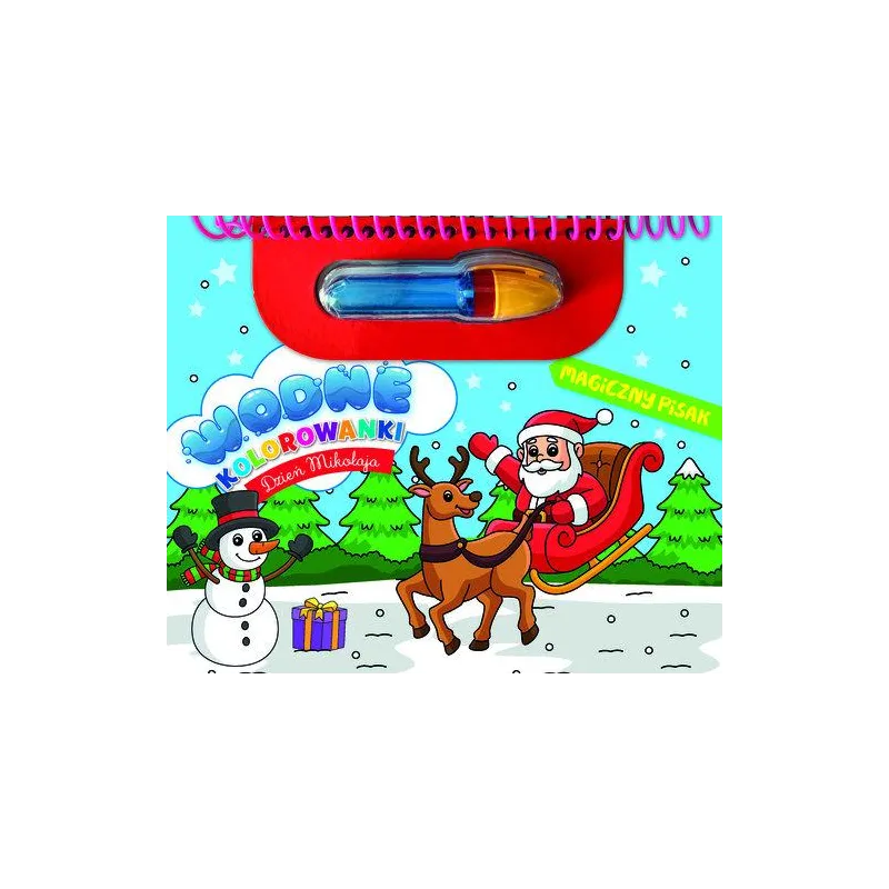 DZIEŃ MIKOŁAJA. WODNE KOLOROWANKI