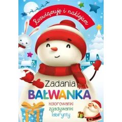 ZADANIA BAŁWANKA. ROZWIĄZUJĘ I NAKLEJAM