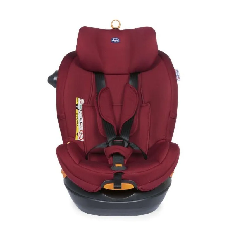 FOTELIK SAMOCHODOWY 0-18 KG CHICCO AROUND U I-SIZE RED 40-105 CM 0+