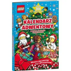 KALENDARZ ADWENTOWY KOLEKCJA 24 KSIĄŻEK Z ŁAMIGŁÓWKAMI LEGO