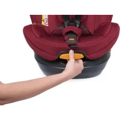 FOTELIK SAMOCHODOWY 0-18 KG CHICCO AROUND U I-SIZE RED 40-105 CM 0+ - Chicco