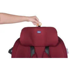 FOTELIK SAMOCHODOWY 0-18 KG CHICCO AROUND U I-SIZE RED 40-105 CM 0+