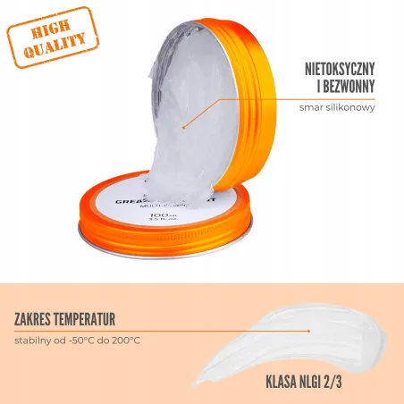 Smar Silikonowy Prounol 100 Ml – Do Konserwacji, Izolacji I Uszczelniania