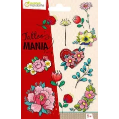 TATUAŻE TATTOO MANIA KWIATY 5+