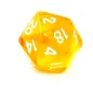 Zestaw Kości Rpg Kryształowe Żółte 7 Kości Do Gier Rebel Zestaw Kości Rpg Kryształowe Żółte 7 Kości Do Gier Rebel