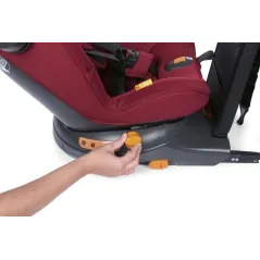 FOTELIK SAMOCHODOWY 0-18 KG CHICCO AROUND U I-SIZE RED 40-105 CM 0+