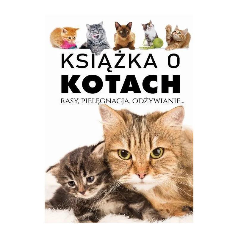 KSIĄŻKA O KOTACH. RASY, PIELĘGNACJA, ODŻYWIANIE