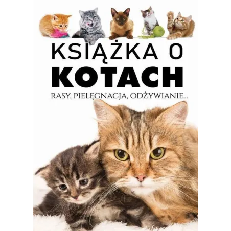 KSIĄŻKA O KOTACH. RASY, PIELĘGNACJA, ODŻYWIANIE