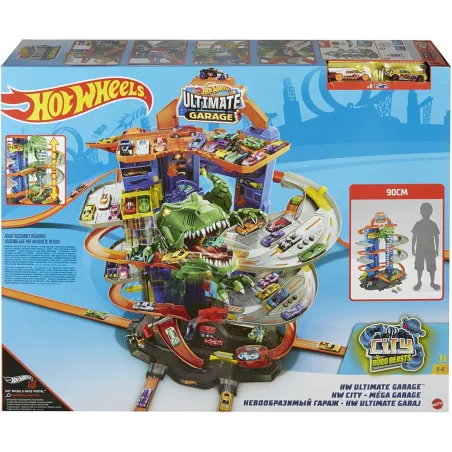 MEGA GARAŻ T-REXA HOT WHEELS CITY 5+