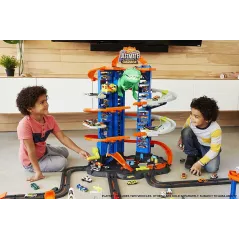 MEGA GARAŻ T-REXA HOT WHEELS CITY 5+
