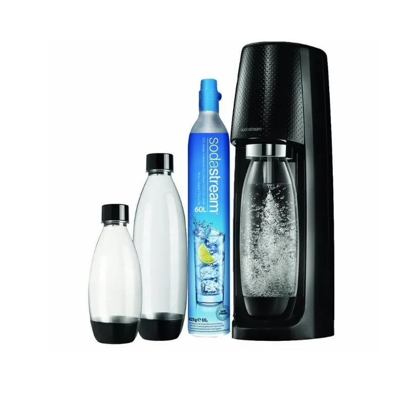 SYFON SODASTREAM SPIRIT 3 BUTELKI 1L + NABÓJ 60L MEGAPACK - SodaStream